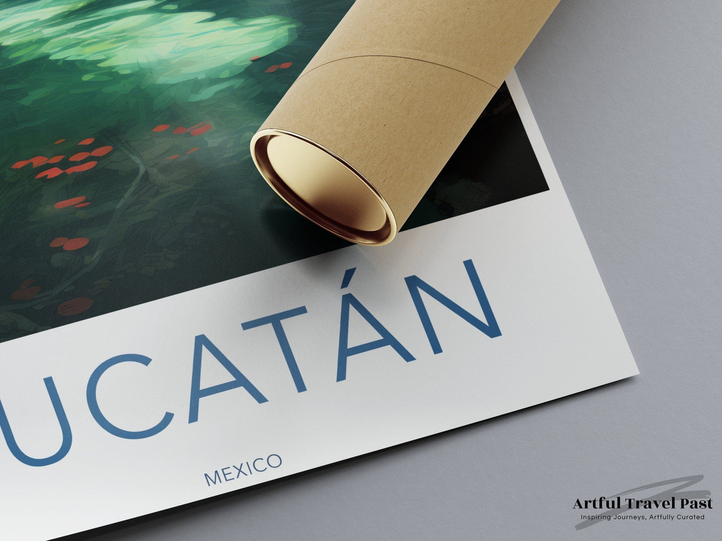 Yucatán Poster | Mexico Wall Art | North America Decor