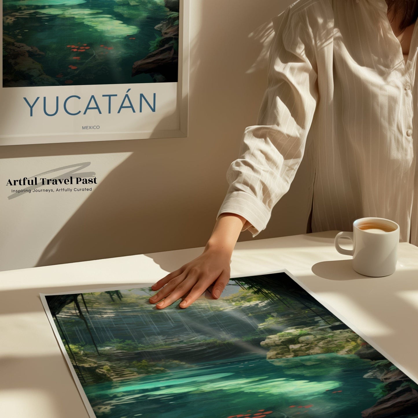 Yucatán Poster | Mexico Wall Art | North America Decor