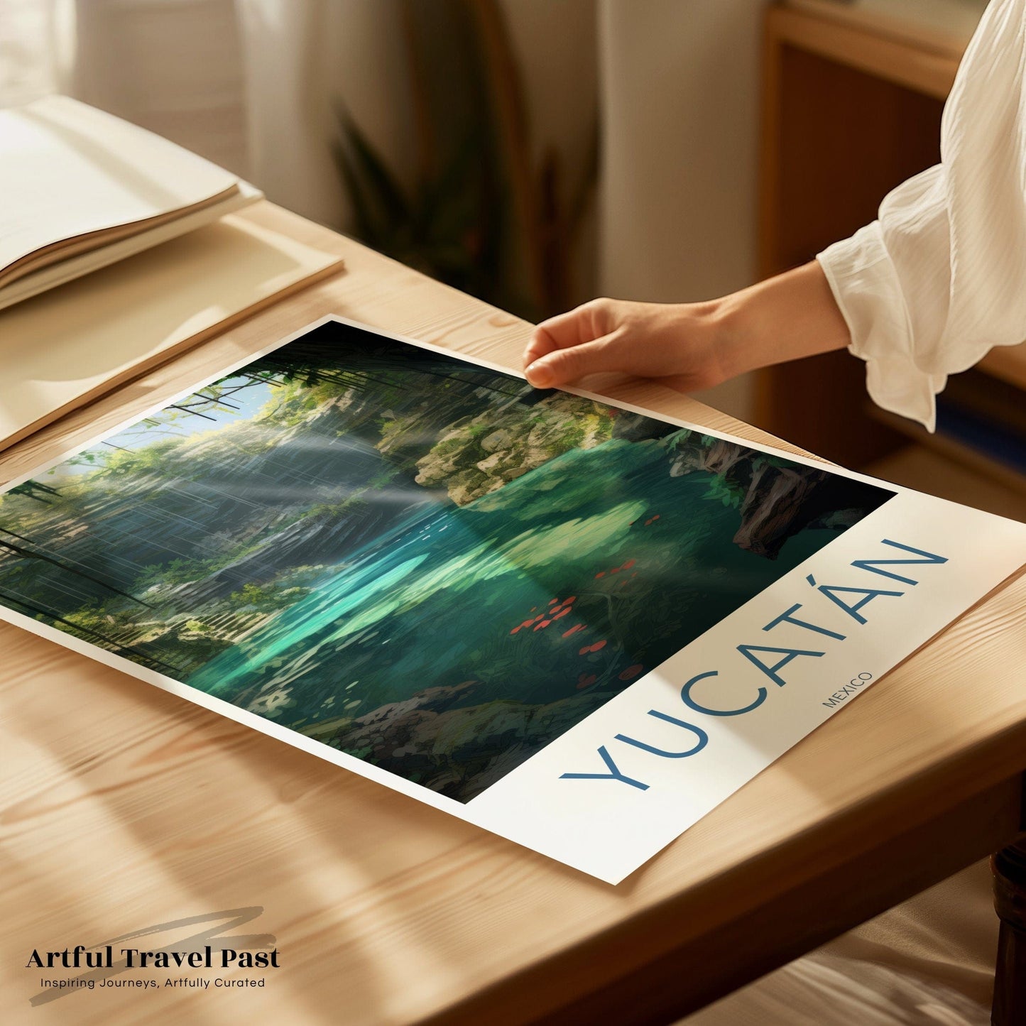 Yucatán Poster | Mexico Wall Art | North America Decor