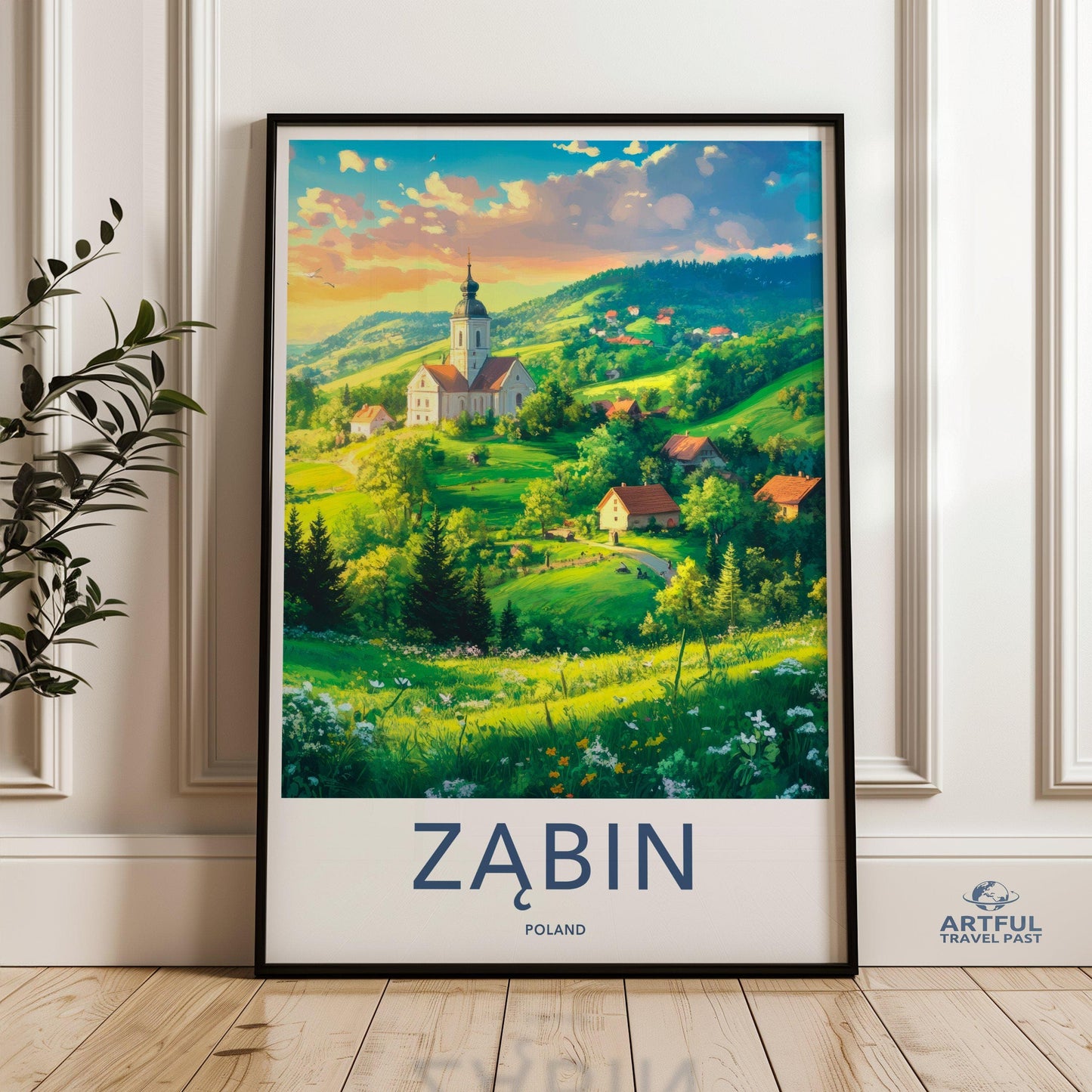 Zabin Poster - Poland Wall Art