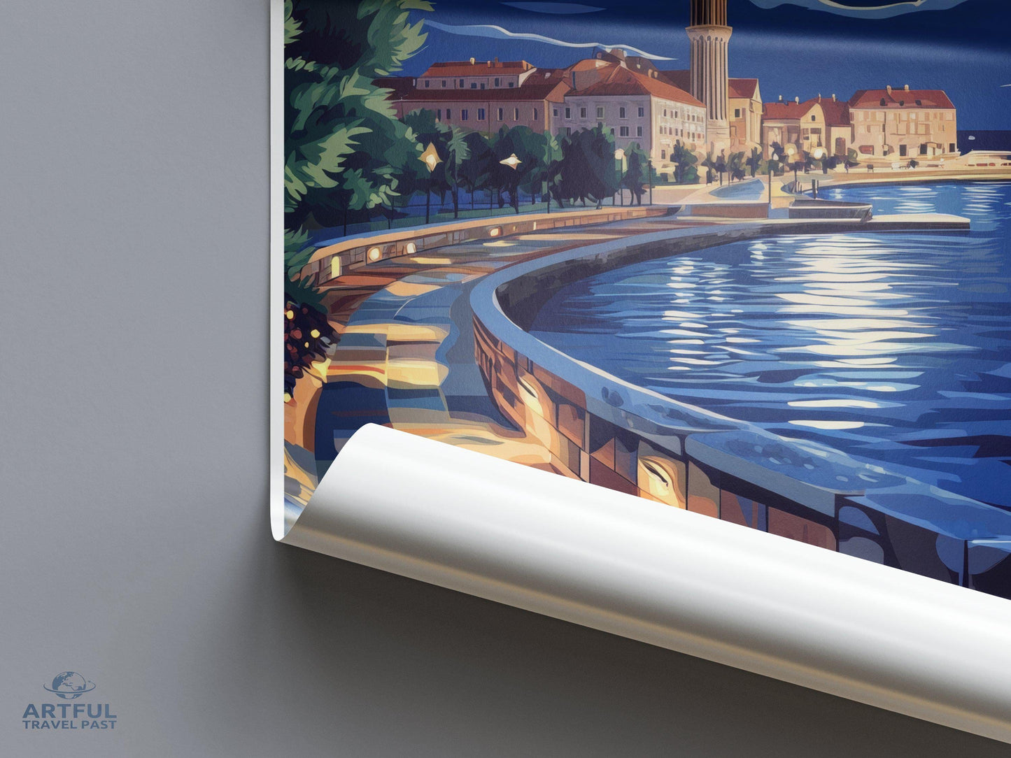 Zadar Poster - Croatia Wall Art