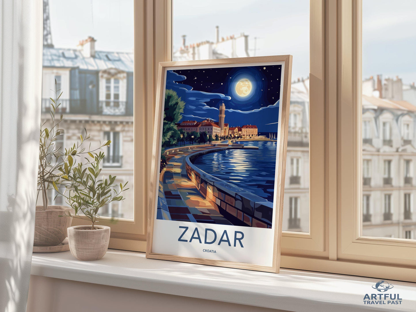 Zadar Poster - Croatia Wall Art