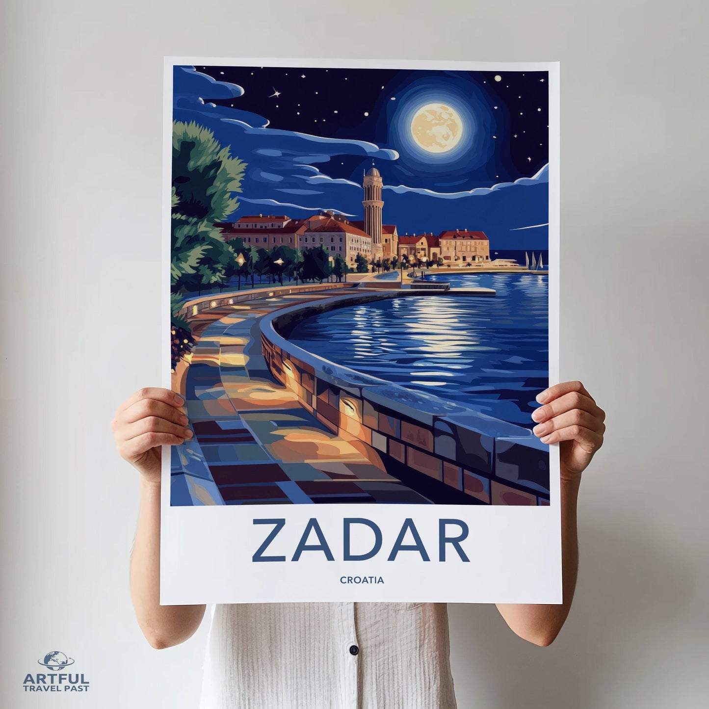 Zadar Poster - Croatia Wall Art