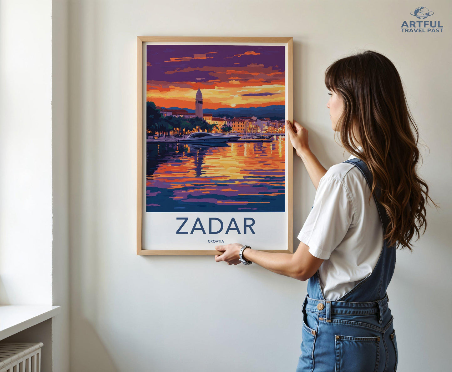 Zadar Poster - Croatia Wall Art