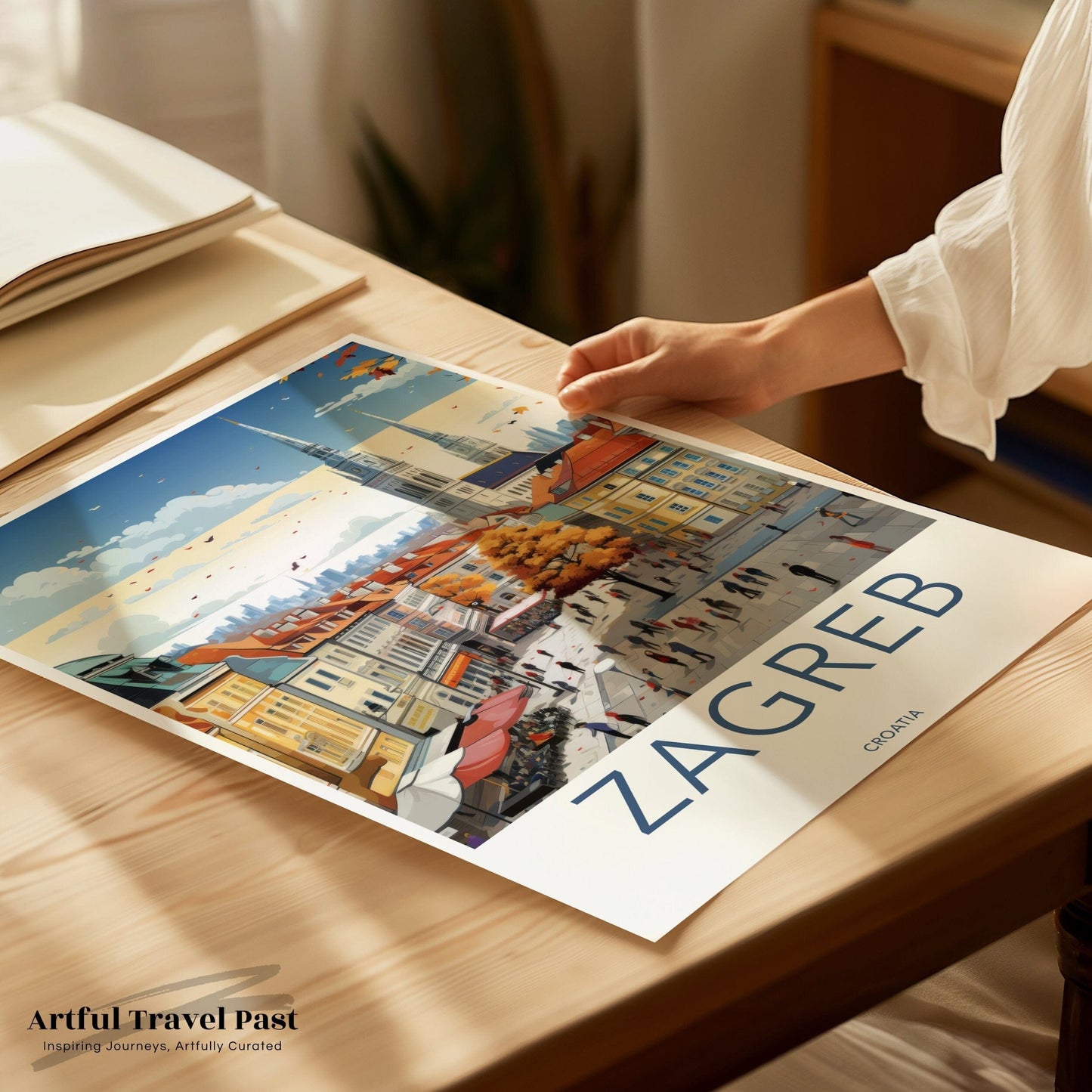 Zagreb Poster - Croatia Wall Art