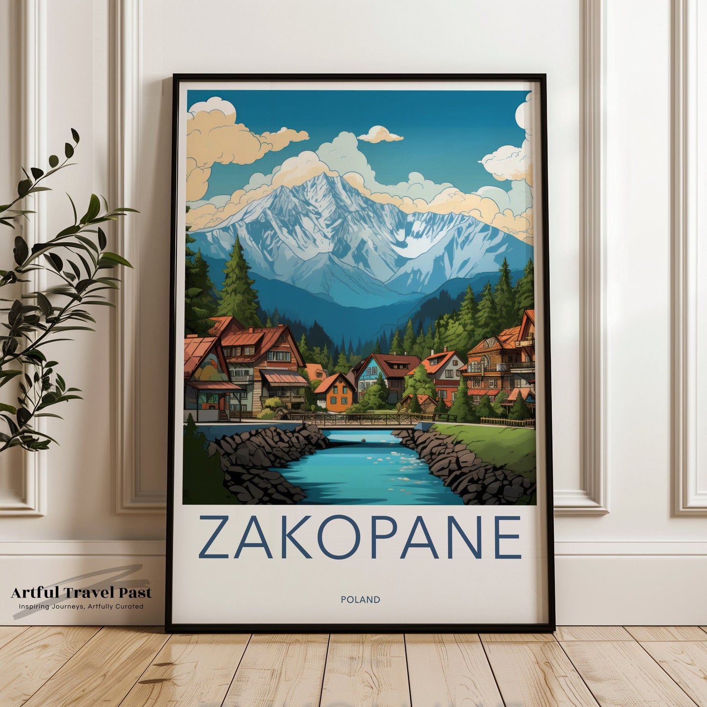 Zakopane Poster - Poland Wall Art