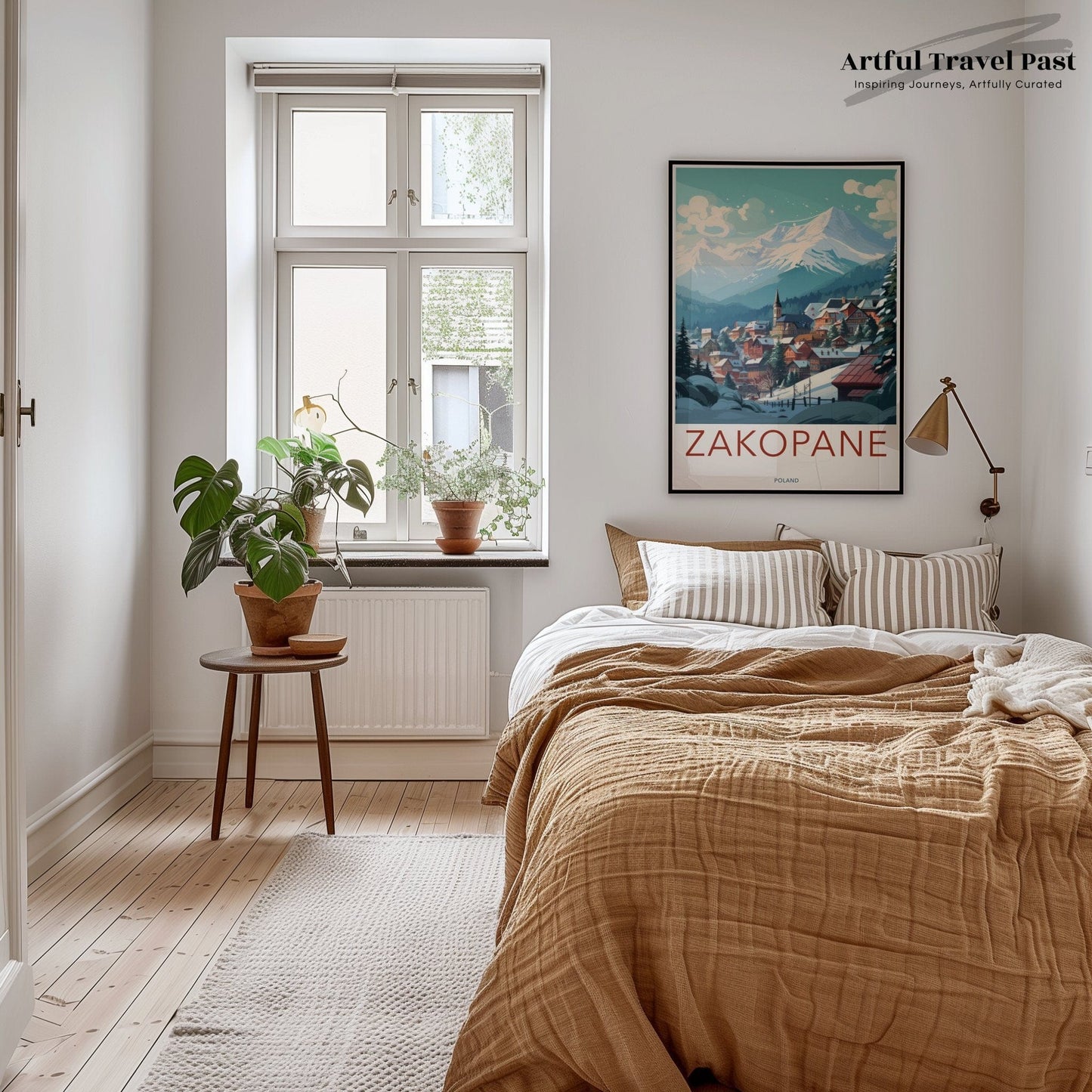 Zakopane Poster | Poland Wall Art | Eastern Europe Artwork