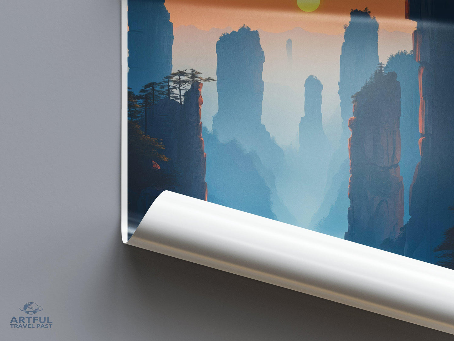 Zhangjiajie National Park Poster