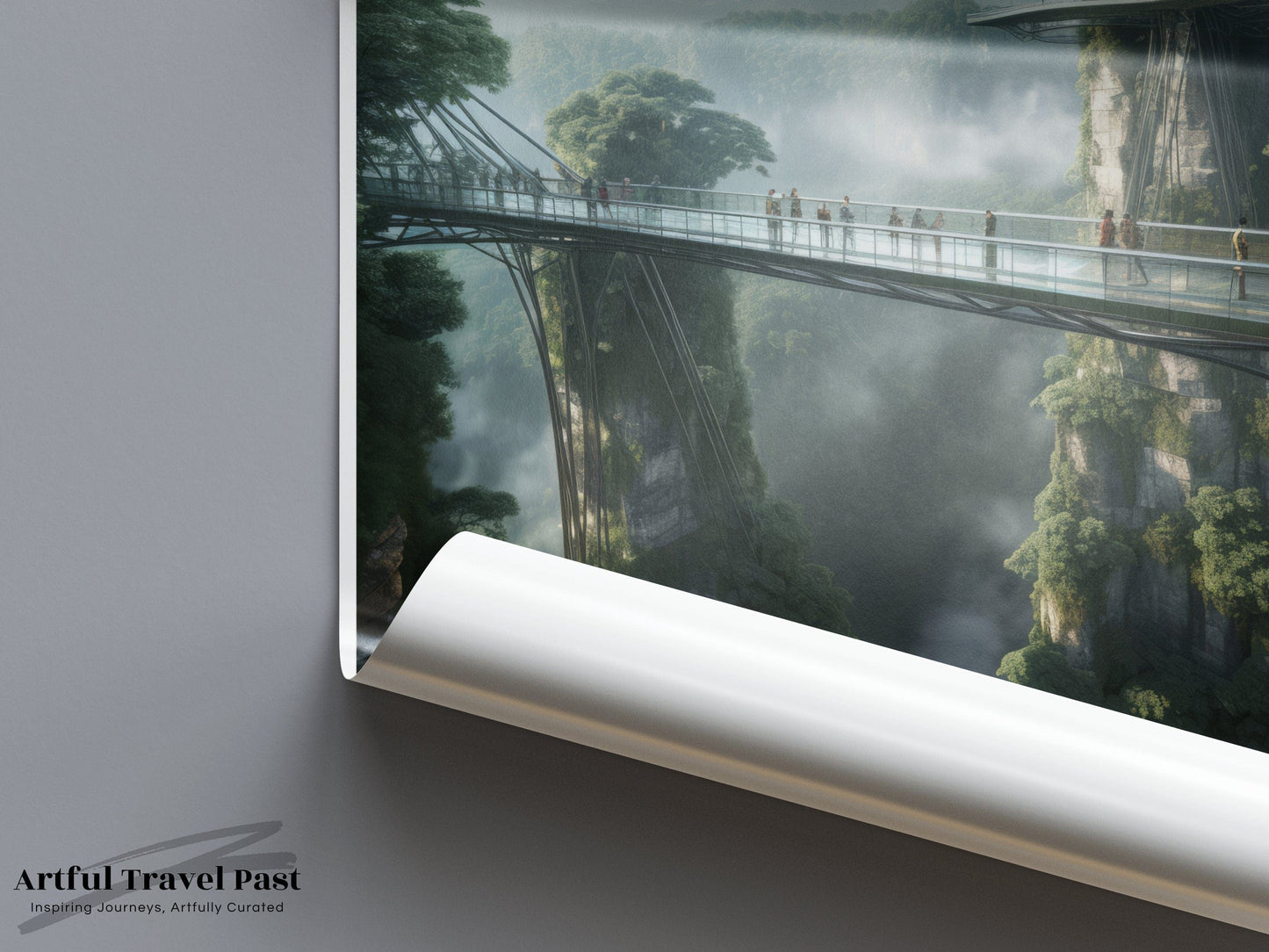 Zhangjiajie Poster | China Wall Art | Asia Decor
