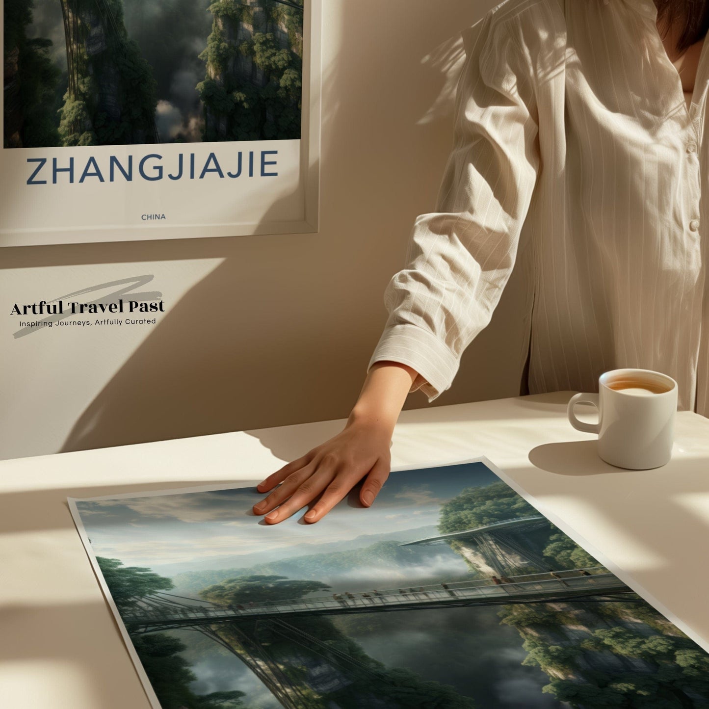 Zhangjiajie Poster | China Wall Art | Asia Decor