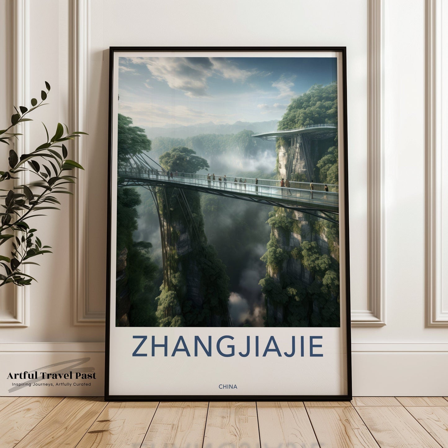 Zhangjiajie Poster | China Wall Art | Asia Decor
