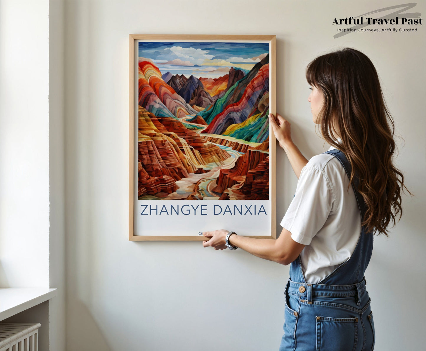 Zhangye Danxia Poster - China Wall Art