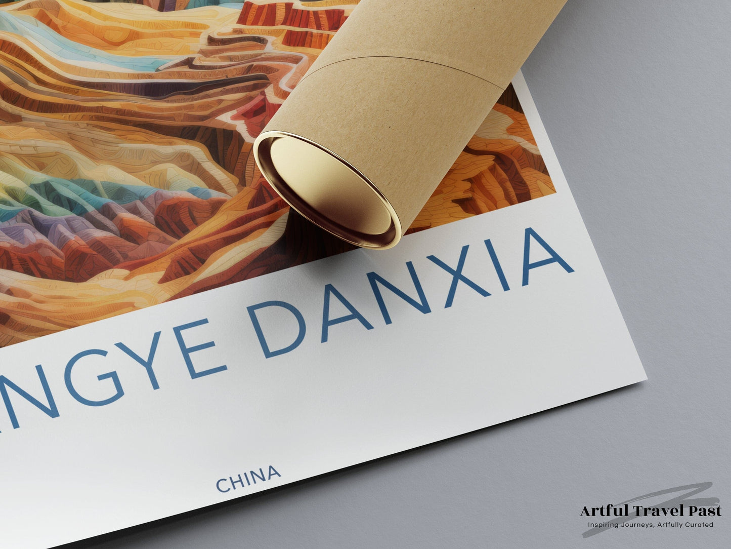Zhangye Danxia Poster - China Wall Art