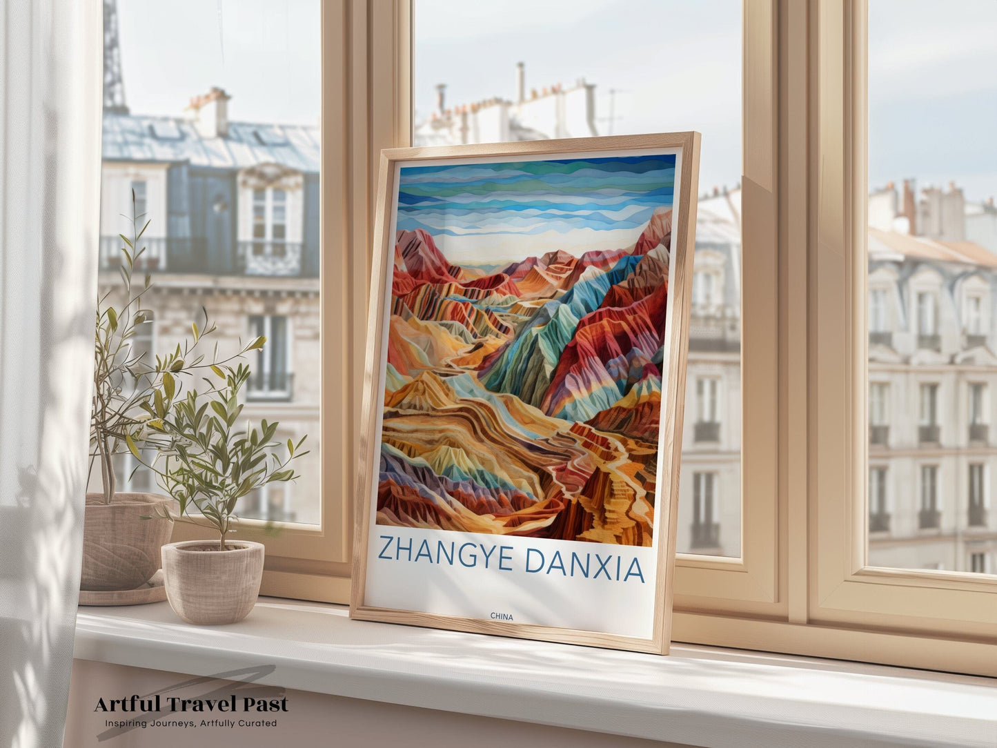 Zhangye Danxia Poster - China Wall Art