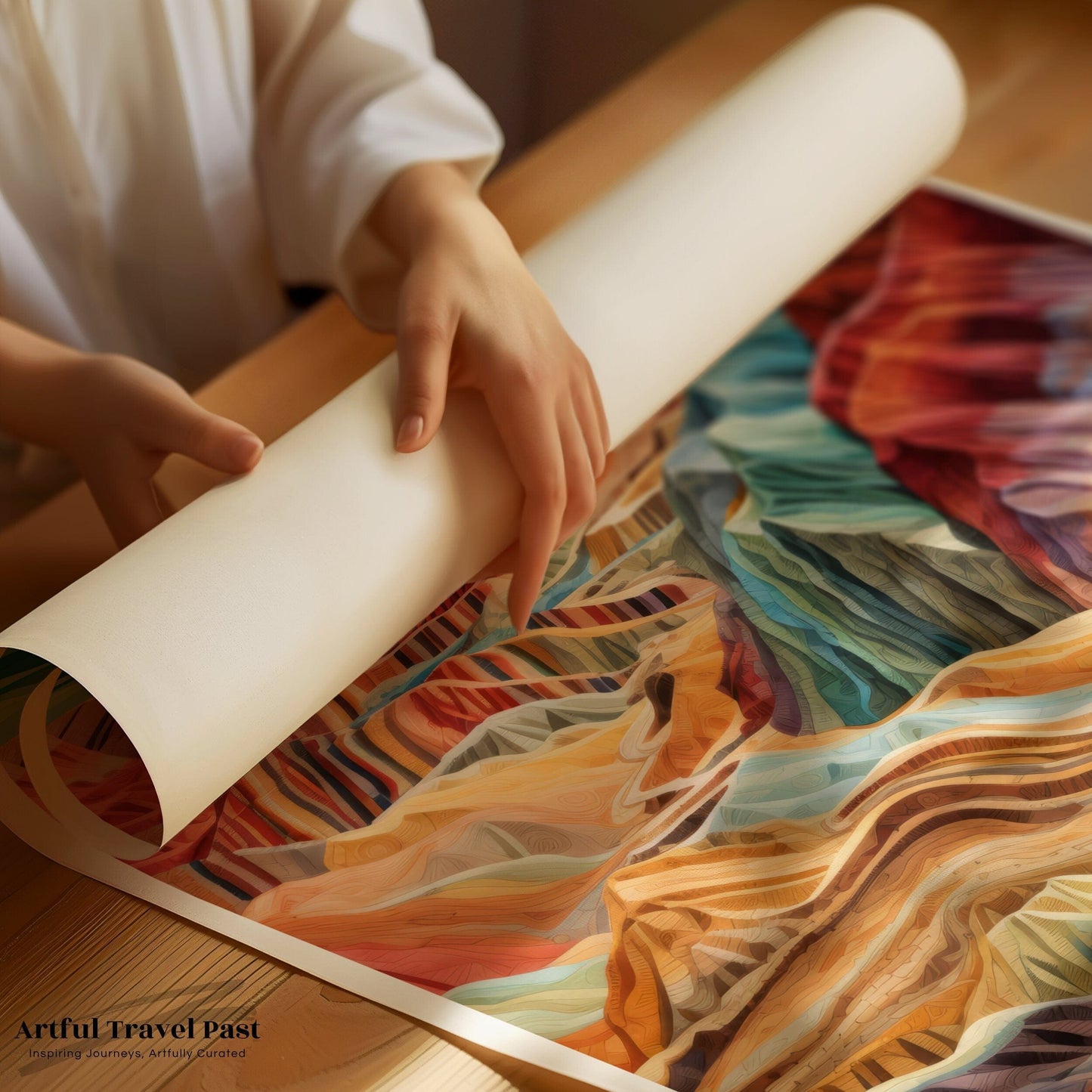 Zhangye Danxia Poster - China Wall Art