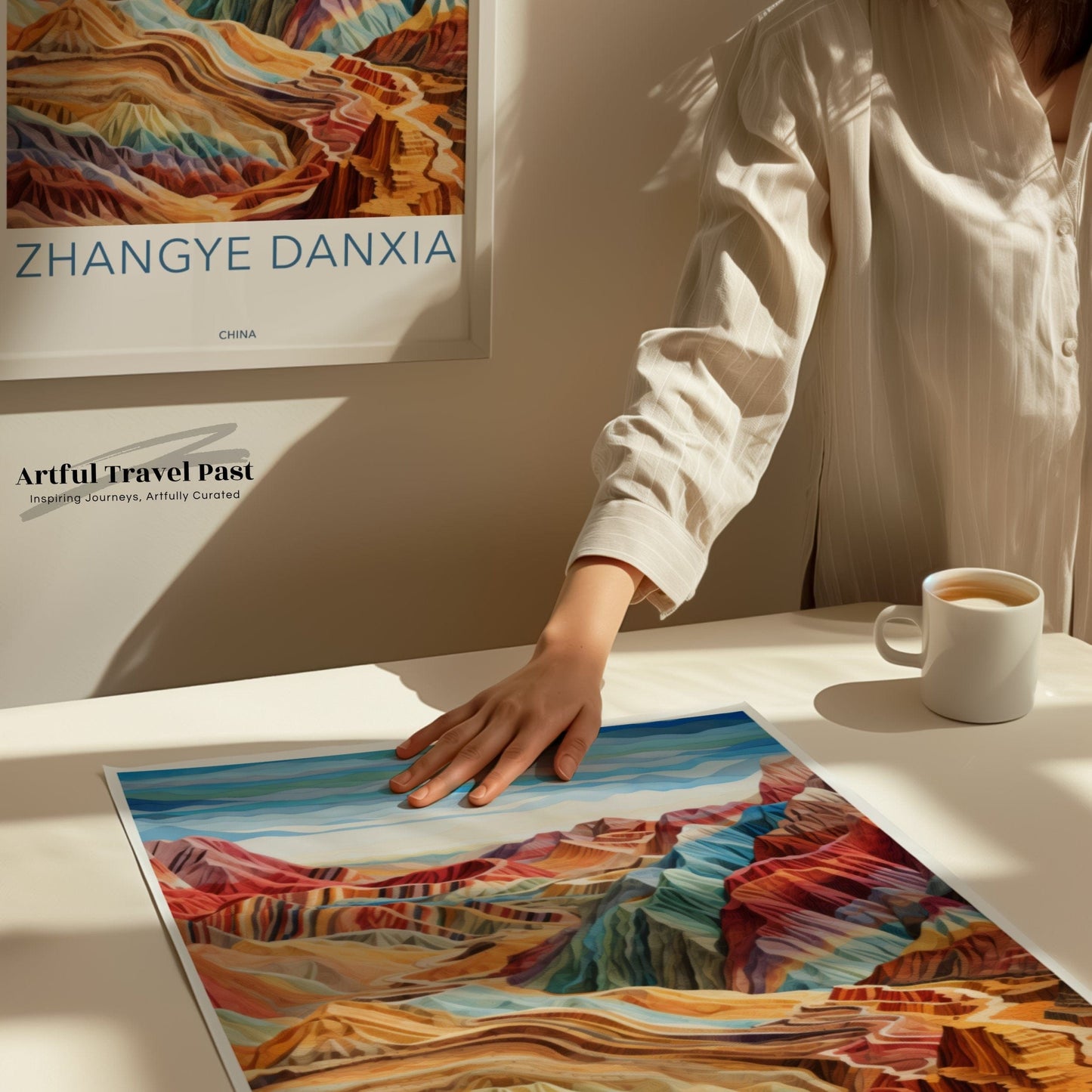 Zhangye Danxia Poster - China Wall Art
