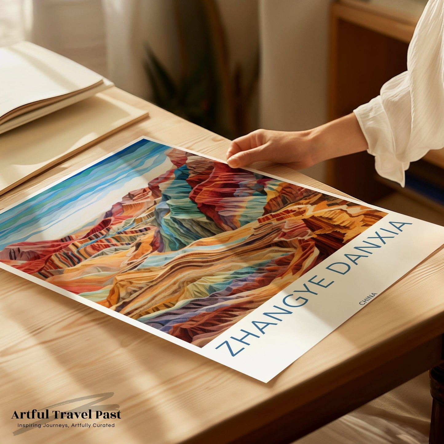 Zhangye Danxia Poster - China Wall Art