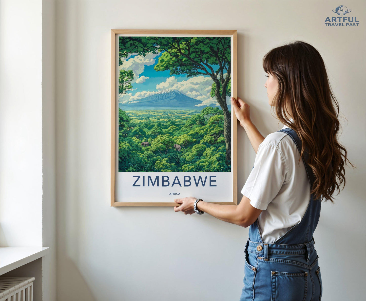 Zimbabwe Poster - Africa Wall Art