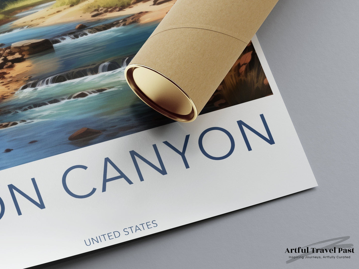 Zion Canyon Poster - Utah Wall Art