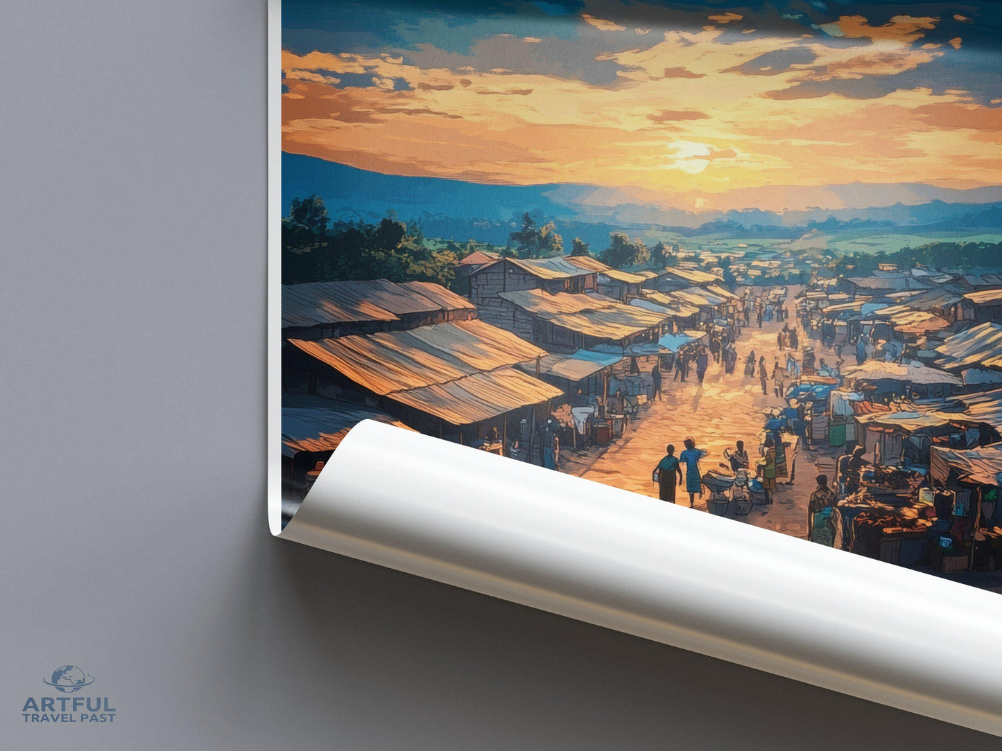 Zongo Poster – Congo Wall Art