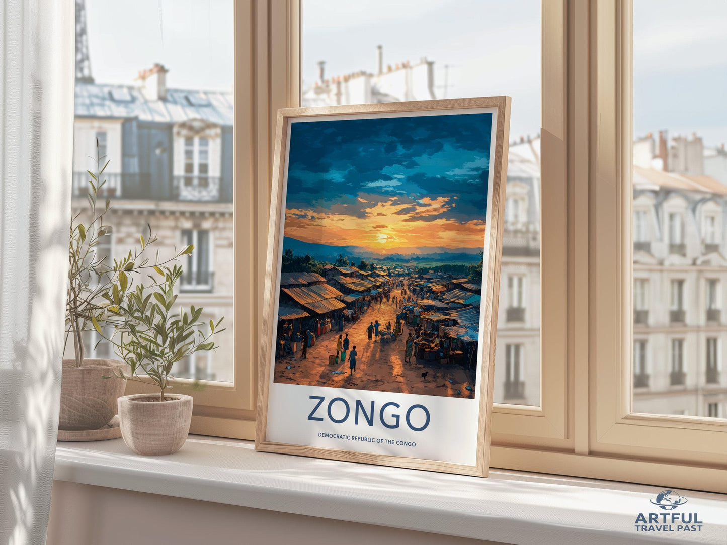 Zongo Poster – Congo Wall Art