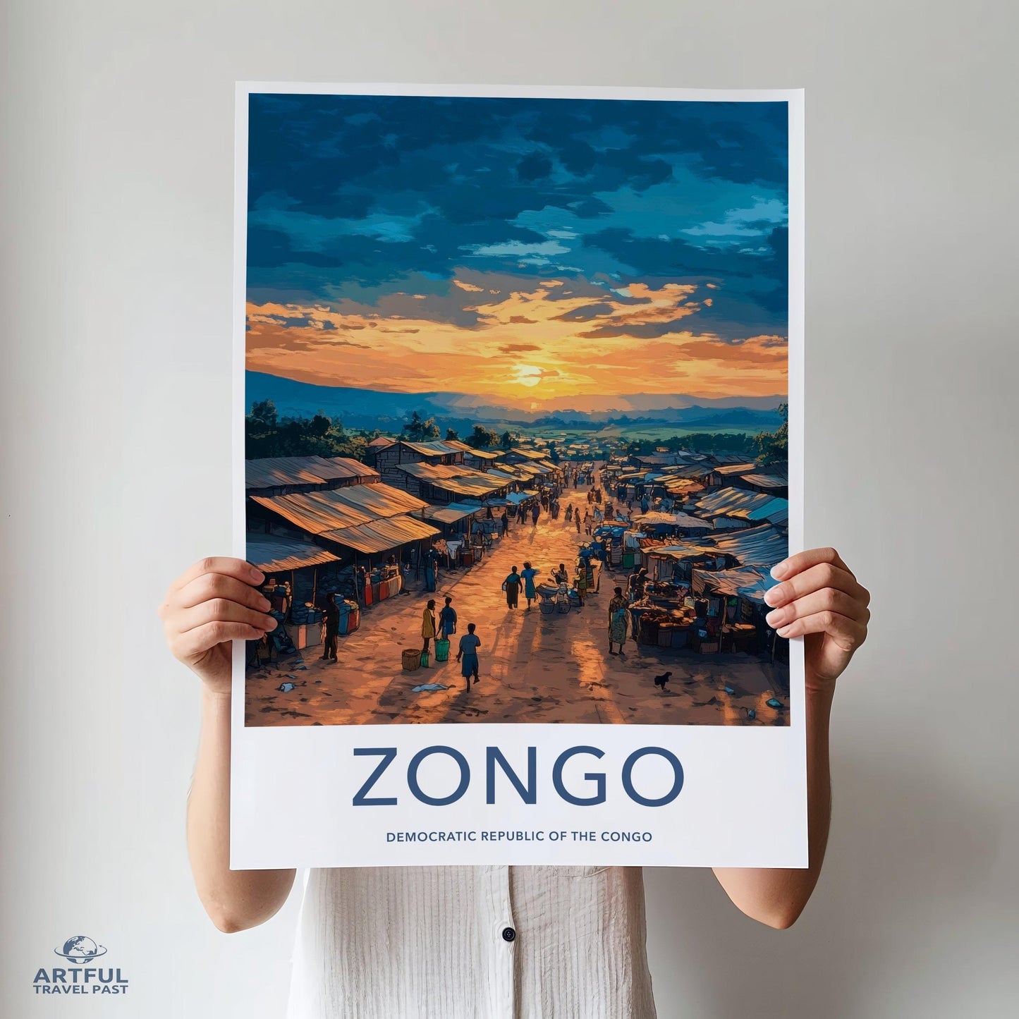 Zongo Poster – Congo Wall Art