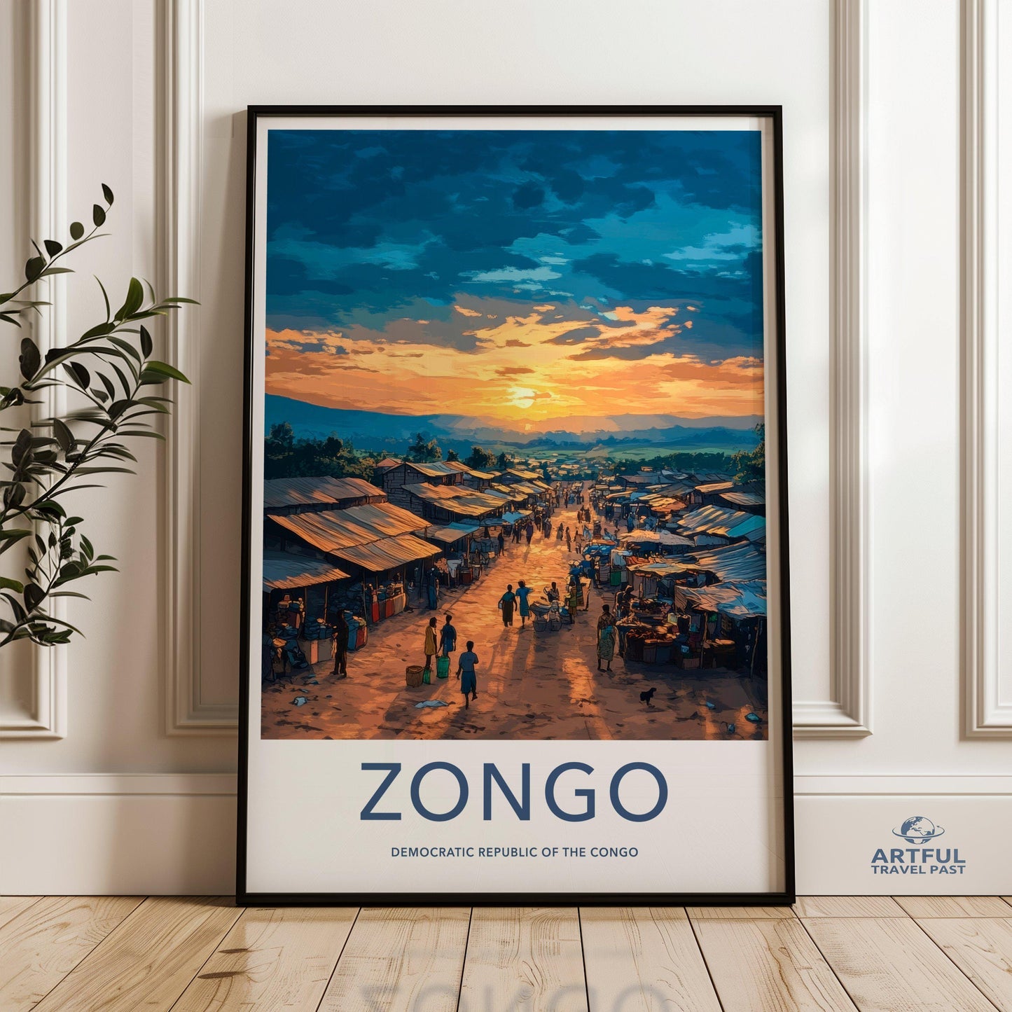 Zongo Poster – Congo Wall Art