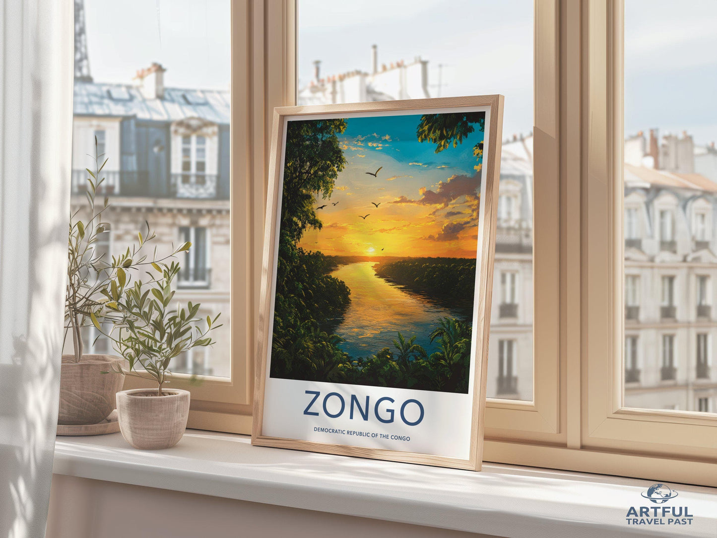 Zongo Poster – Congo Wall Art