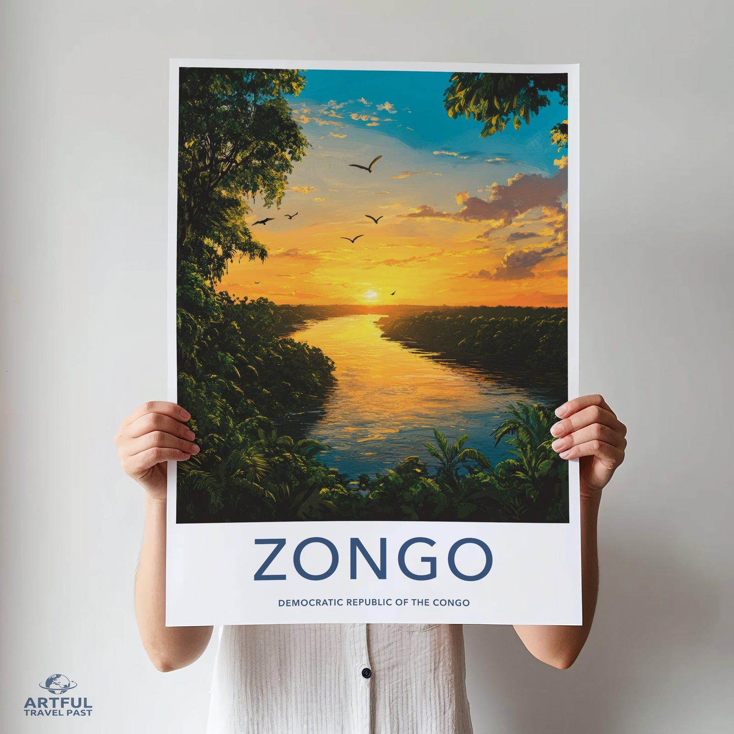 Zongo Poster – Congo Wall Art