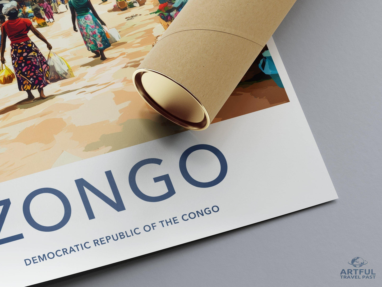 Zongo Poster | Democratic Republic of the Congo Africa Wall Art