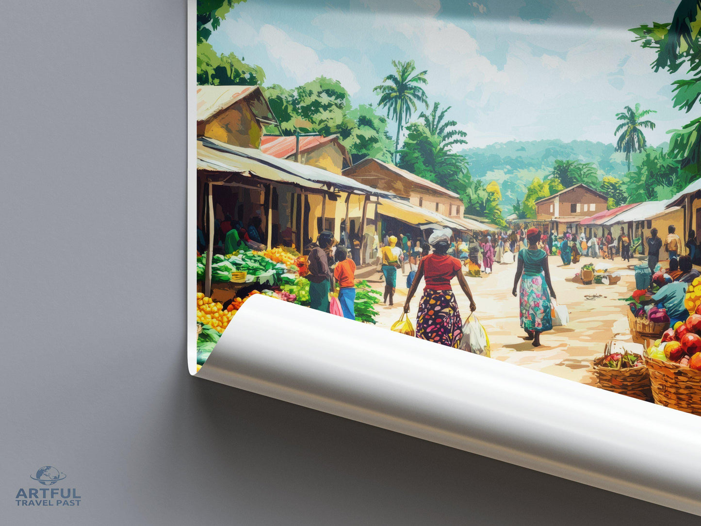 Zongo Poster | Democratic Republic of the Congo Africa Wall Art