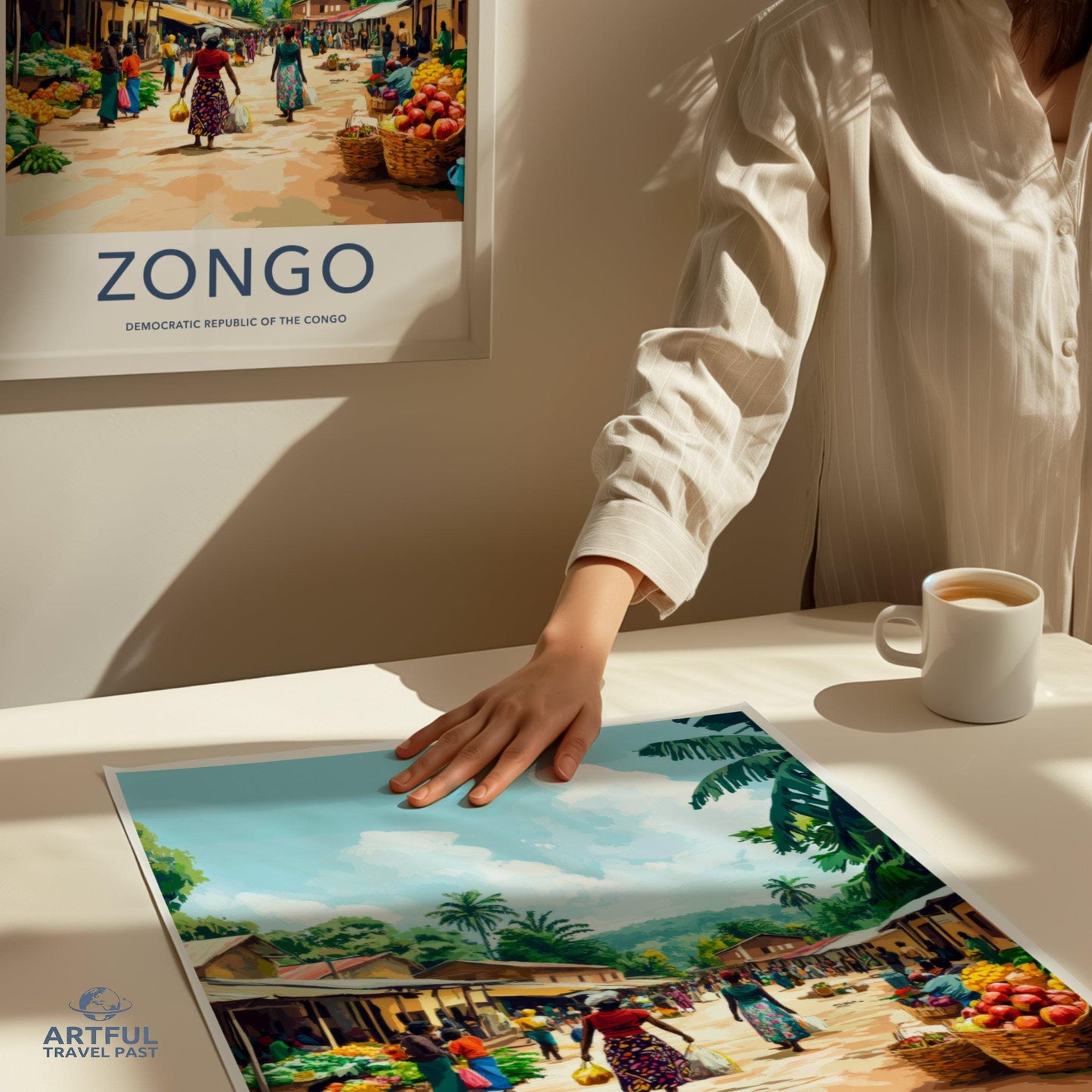 Zongo Poster | Democratic Republic of the Congo Africa Wall Art