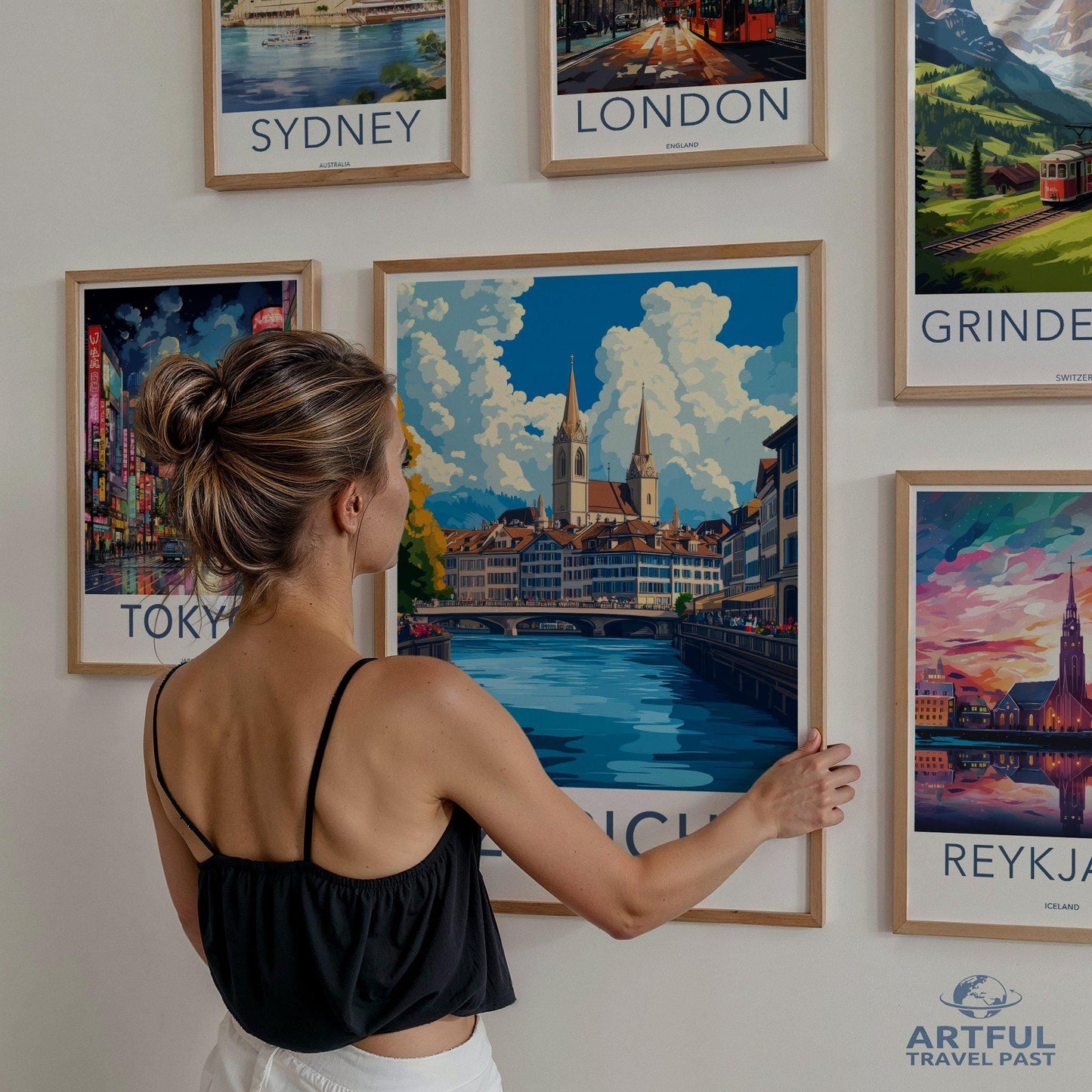 Zurich Poster - Switzerland Wall Art
