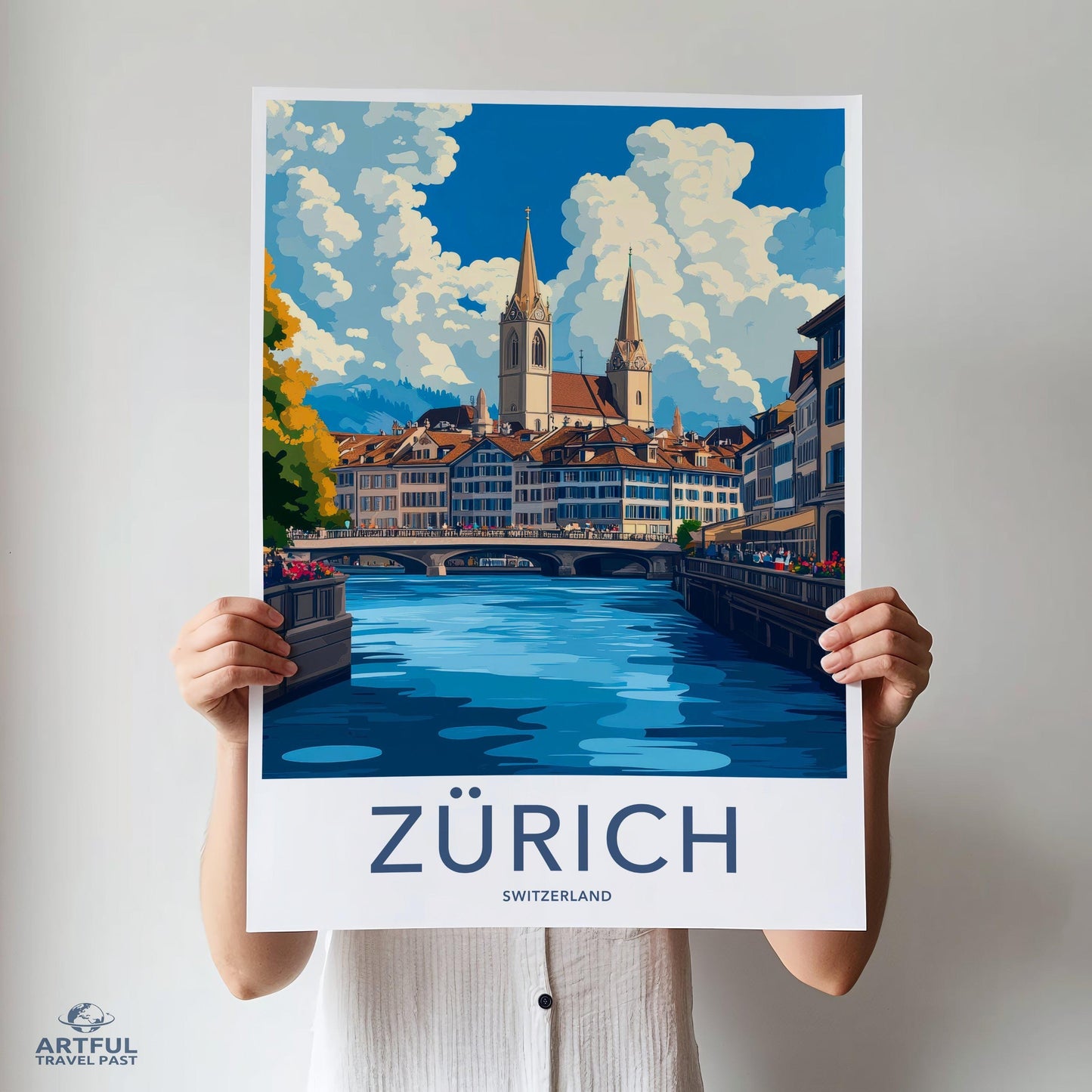 Zurich Poster - Switzerland Wall Art