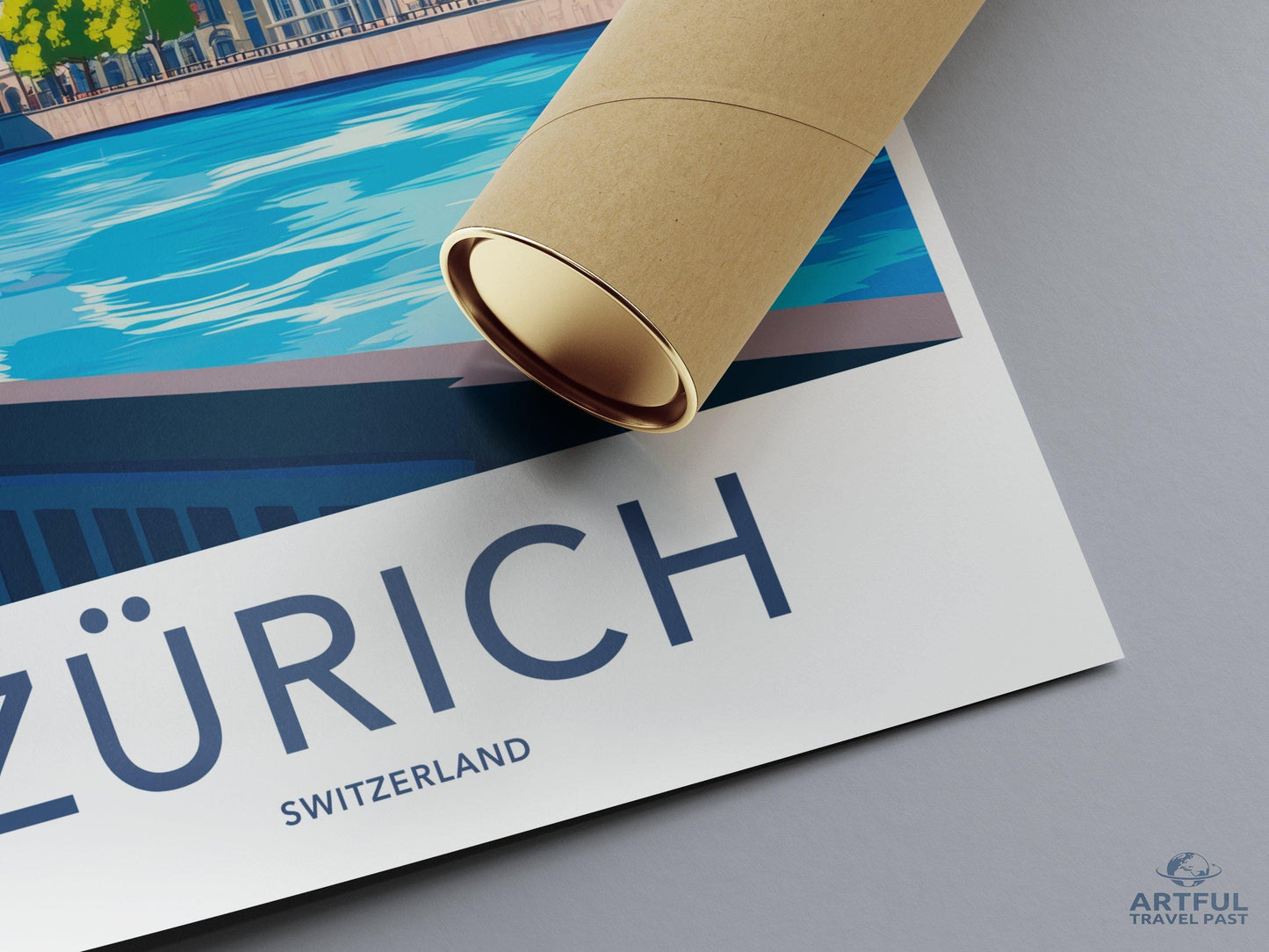 Zurich Poster - Switzerland Wall Art