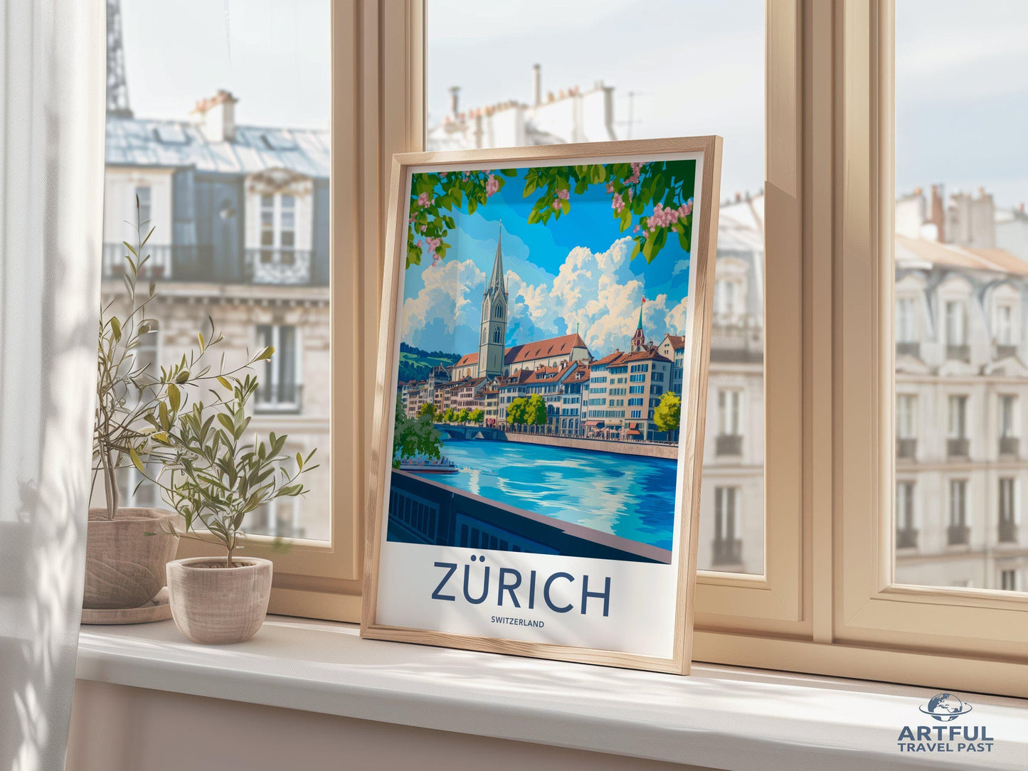 Zurich Poster - Switzerland Wall Art
