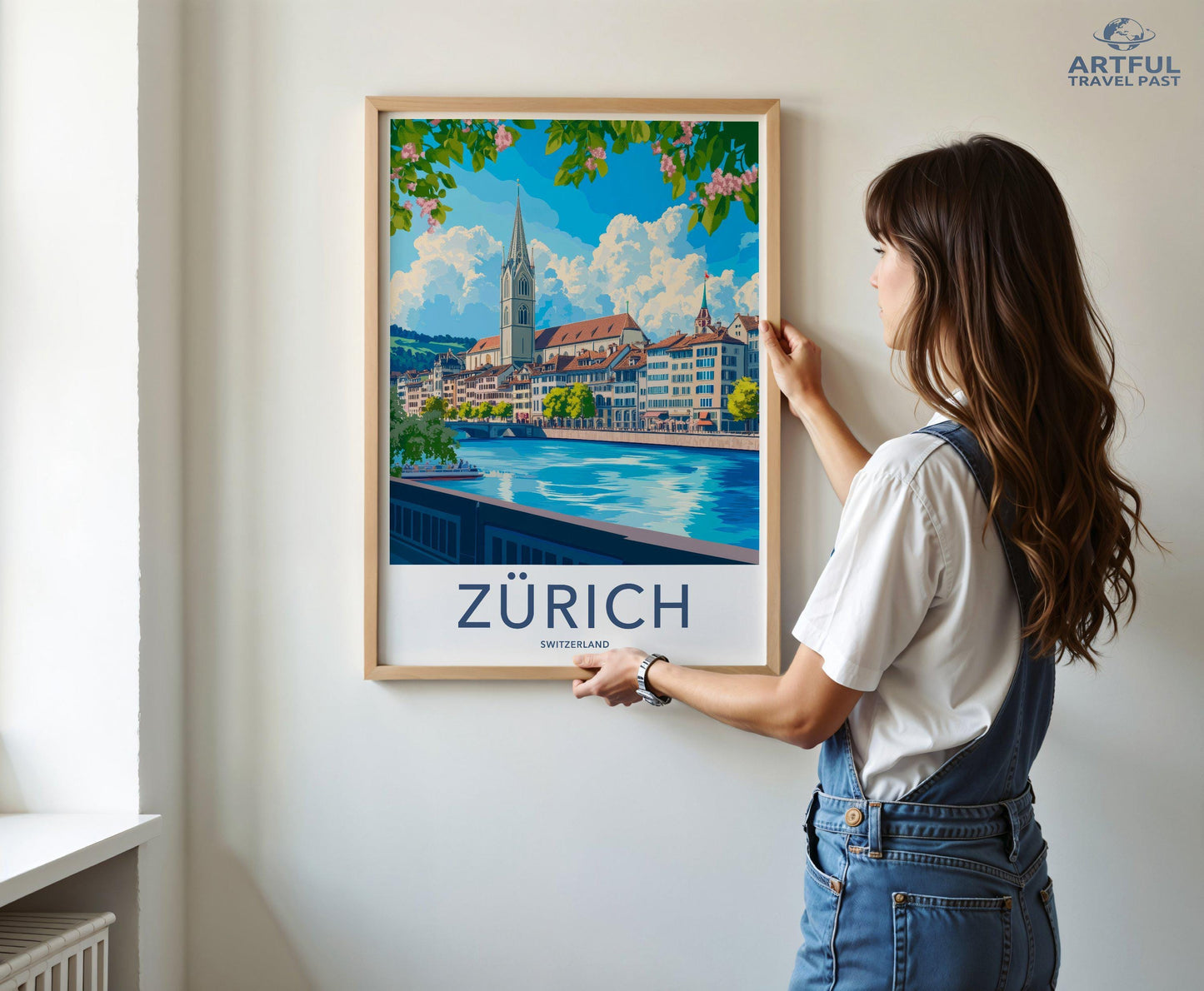 Zurich Poster - Switzerland Wall Art