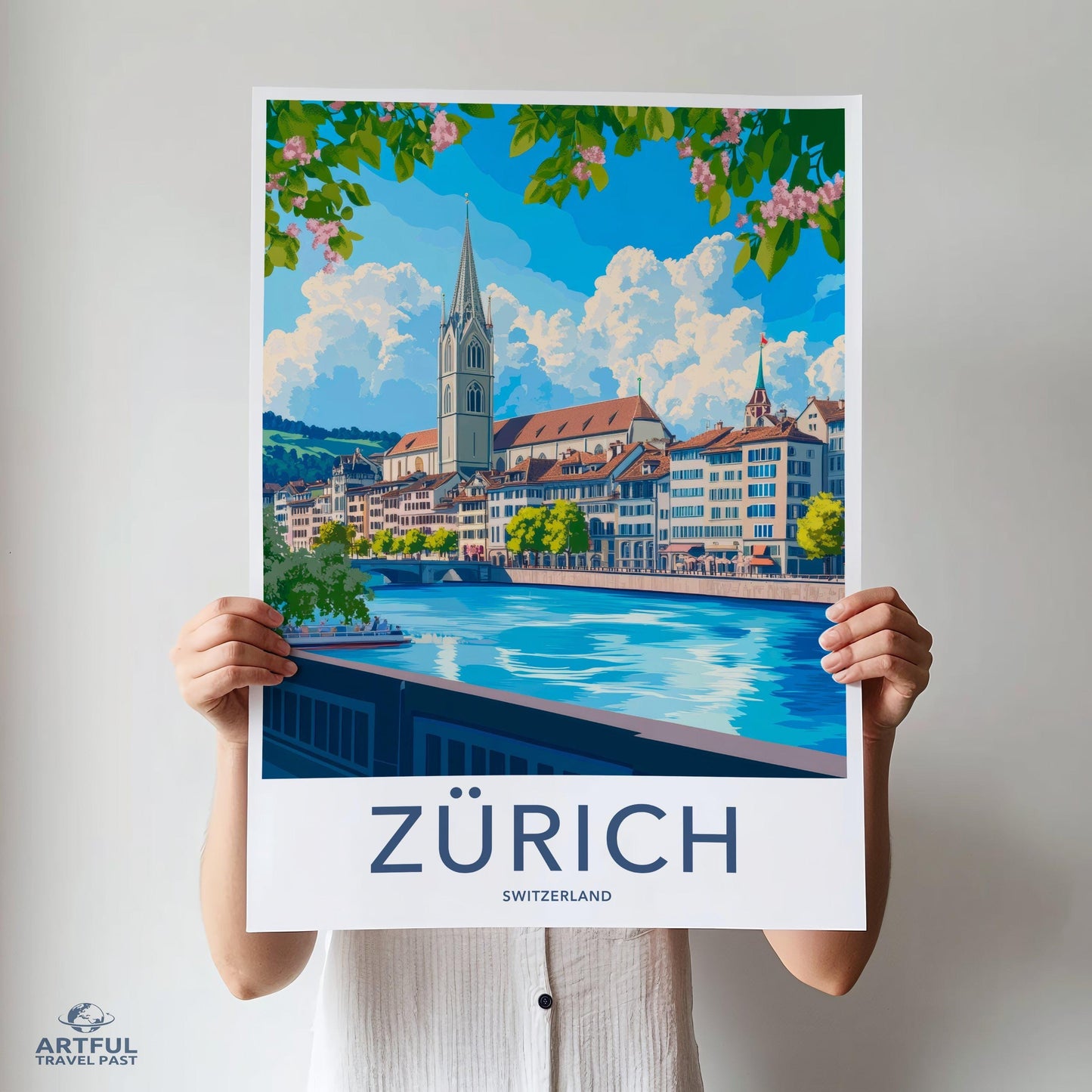 Zurich Poster - Switzerland Wall Art