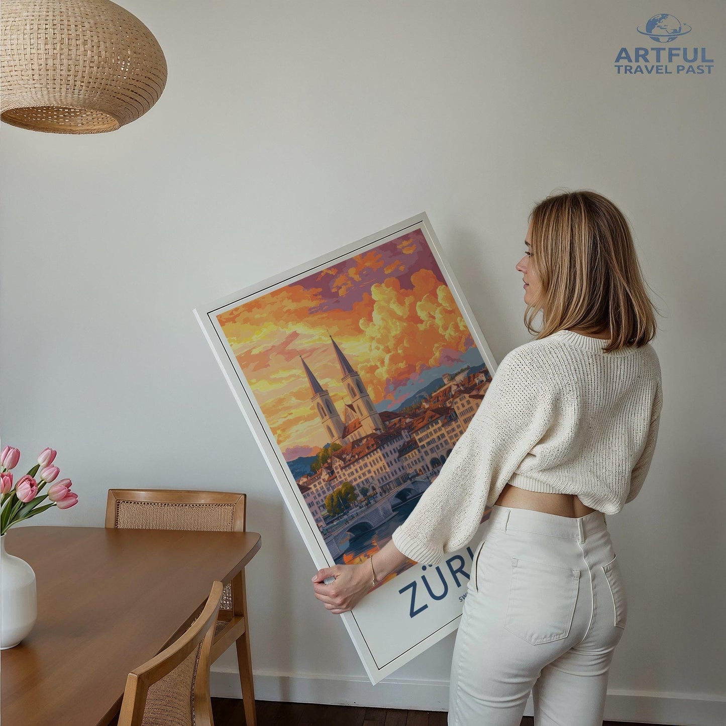 Zurich Poster - Switzerland Wall Art