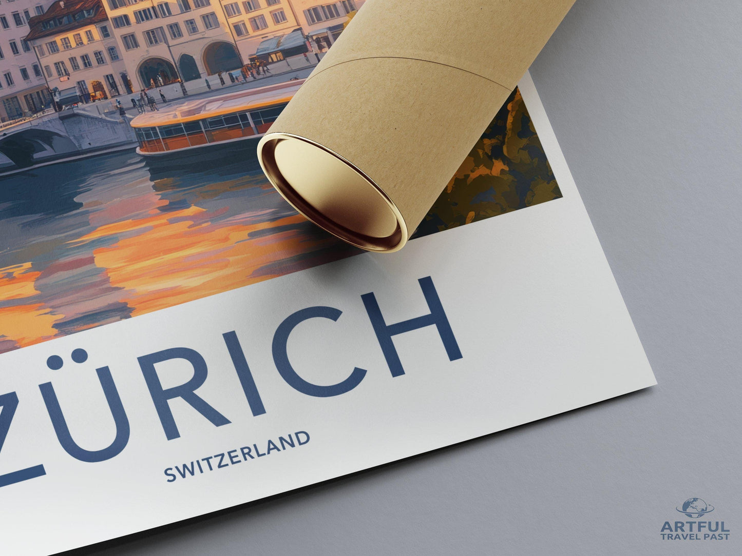 Zurich Poster - Switzerland Wall Art
