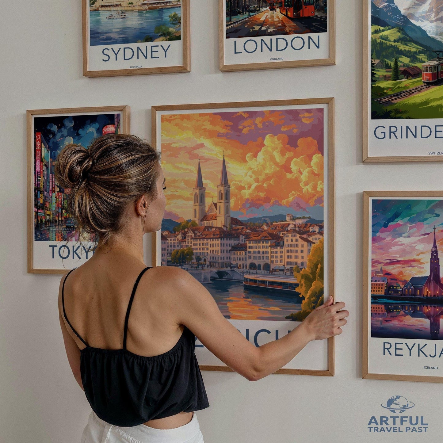 Zurich Poster - Switzerland Wall Art