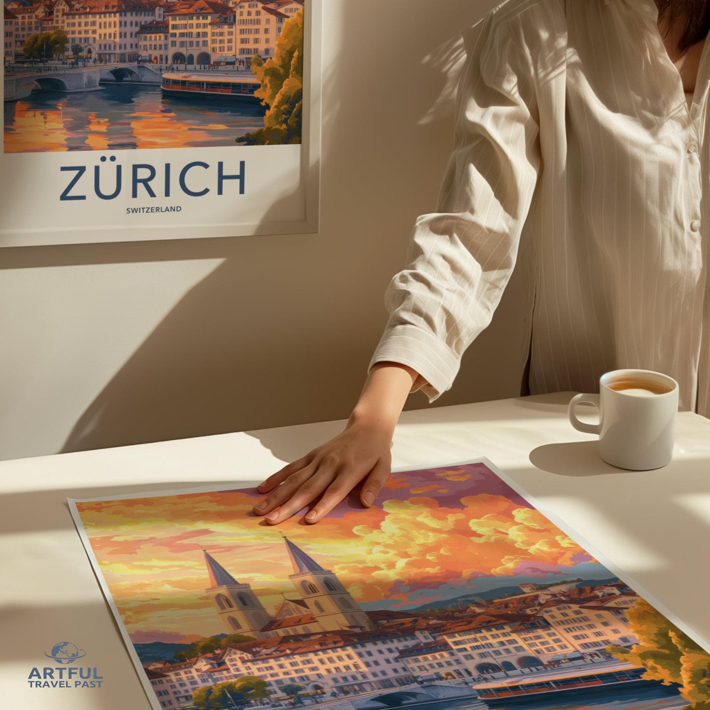 Zurich Poster - Switzerland Wall Art