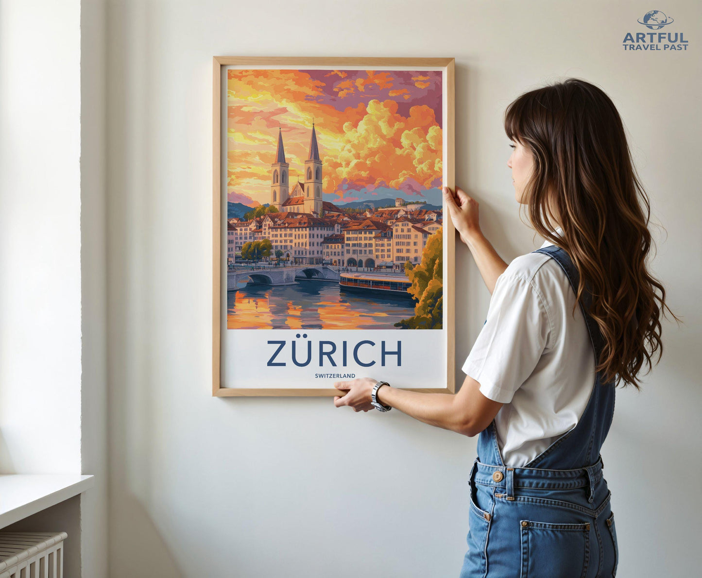 Zurich Poster - Switzerland Wall Art