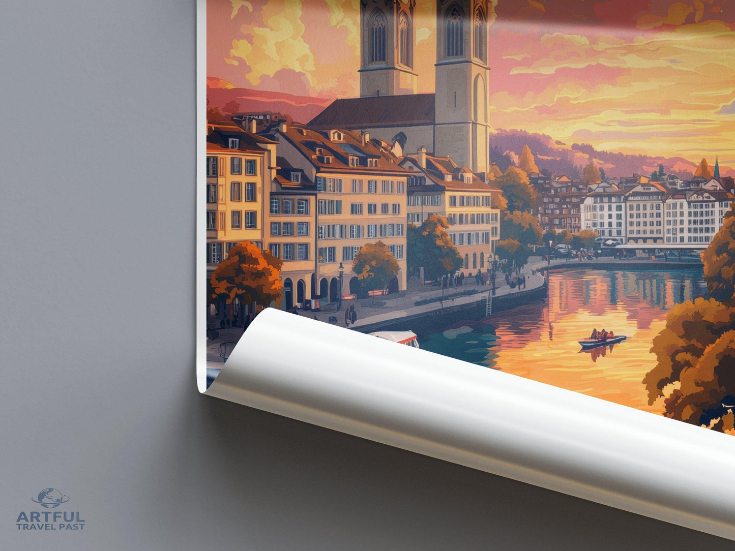 Zurich Switzerland Poster