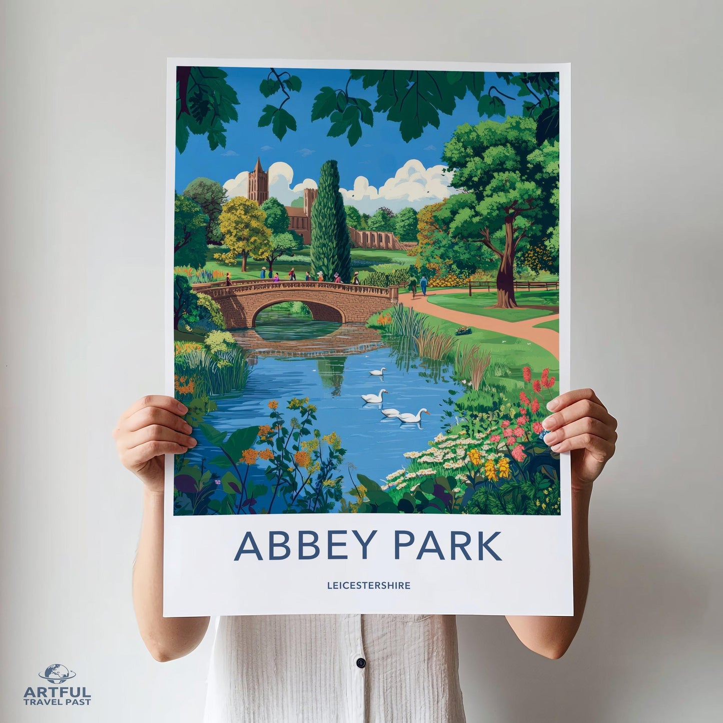 Abbey Park England Poster