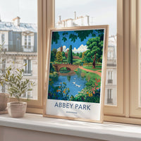 Abbey Park England Poster