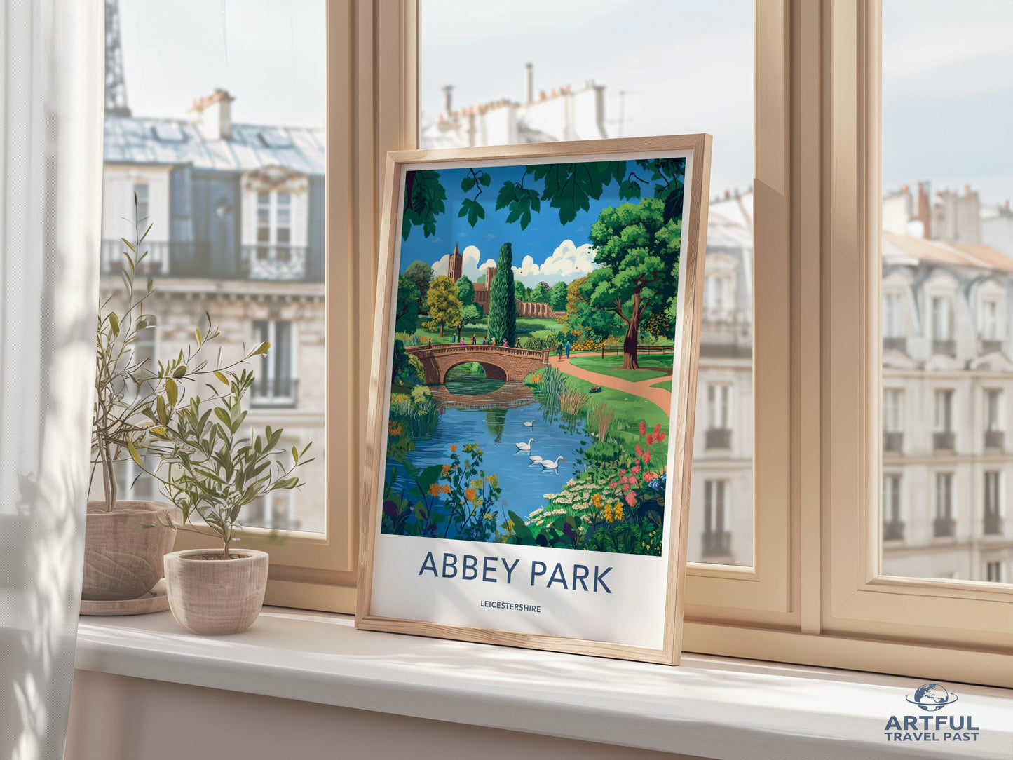 Abbey Park England Poster