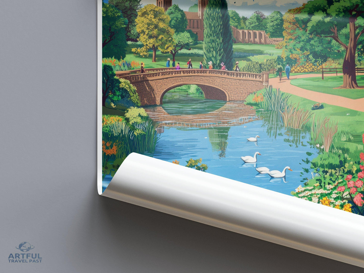 Abbey Park England Poster