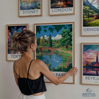 Abbey Park England Poster