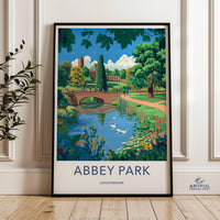 Abbey Park England Poster